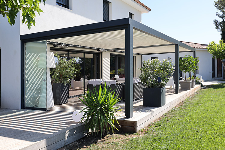 Pergola bioclimatique BIO120 BIOSSUN